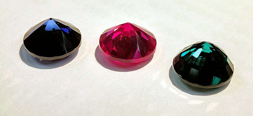 Lab Grown Colored Stones Trend: Lab-Grown Colored Stones Trend shown through color, cut, setting context, and material evidence.